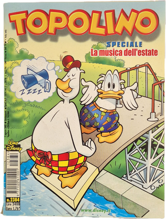 TOPOLINO N. 2384 - 7 AGOSTO 2001