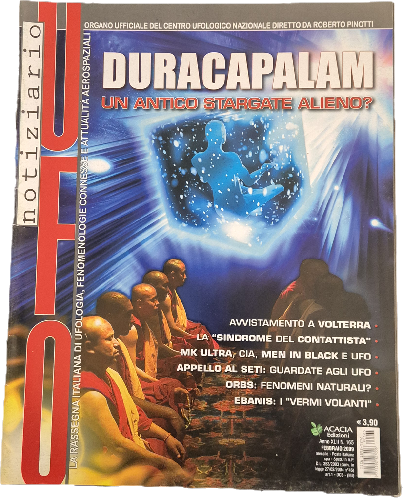 NOTIZIARIO UFO - FEBBRAIO 2009 - DURACAPALAM