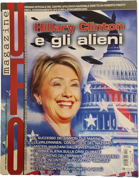 UFO MAGAZINE - MAGGIO 2010 - HILLARY CLINTON E GLI ALIENI - OUTLET DEL LIBRO