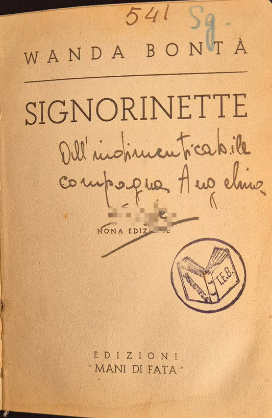 SIGNORINETTE - WANDA BONTA'