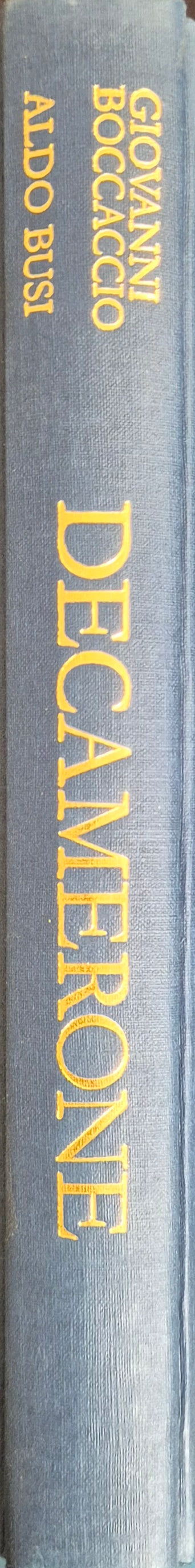 DECAMERONE - GIOVANNI BOCCACCIO-ALDO BUSI - 1992 - OUTLET DEL LIBRO