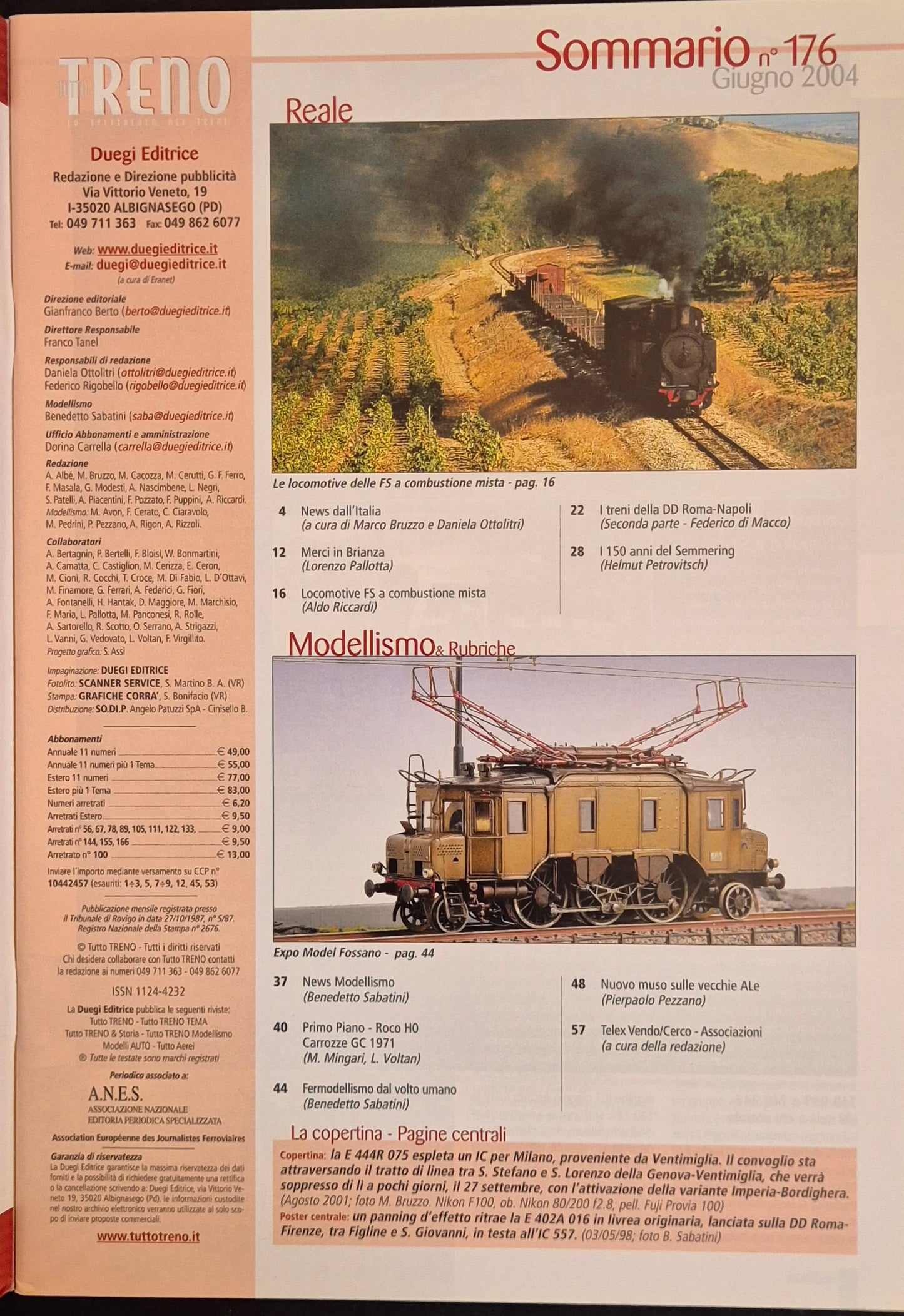 TUTTO TRENO N. 176 - GIUGNO 2004