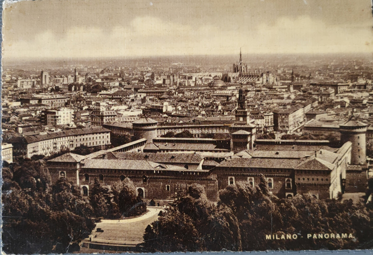 MILANO - PANORAMA - V1950  FG