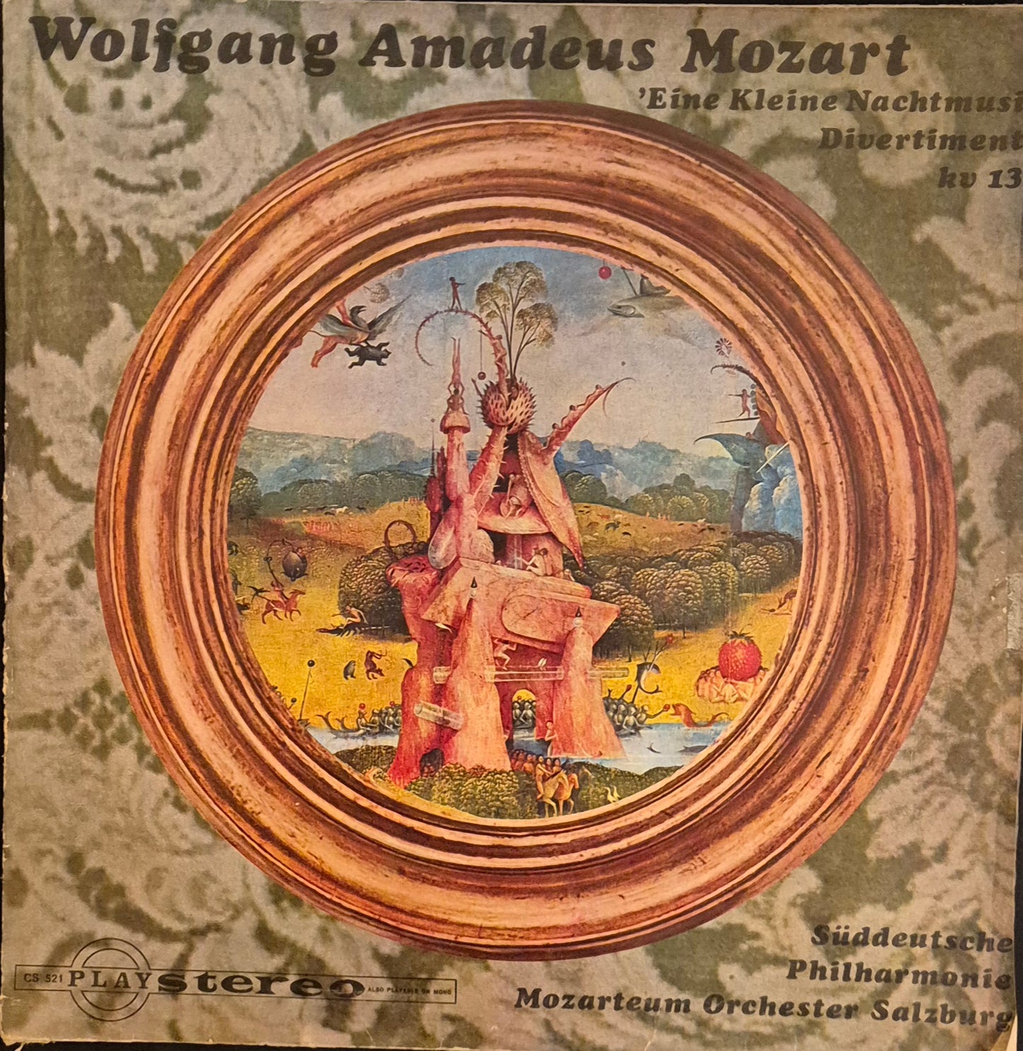 EINE KLEINE NACHTMUIK - KV136 DIVERTIMENTO - MOZART - LP 33 GIRI