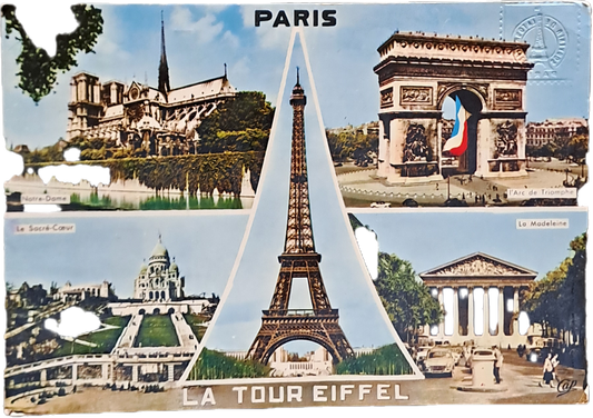 PARIS - 5 IMMAGINI -V1970 - FG