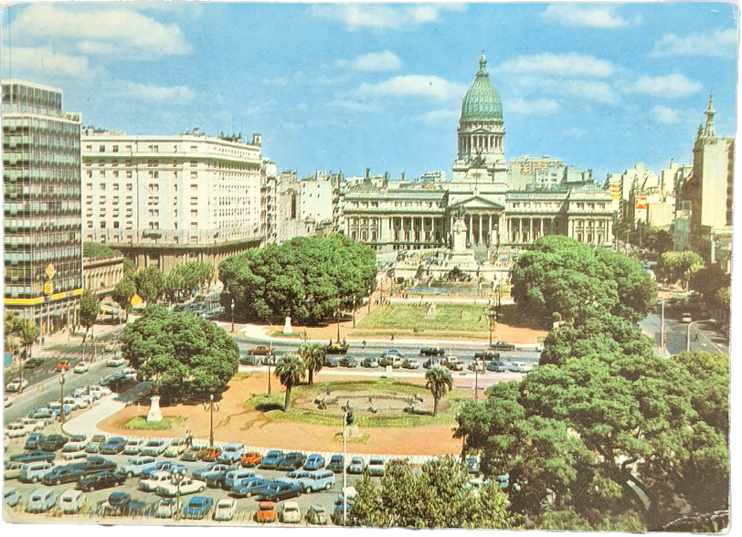 BENOS AIRES - PLAZA CONGRESO - V1974 - FG