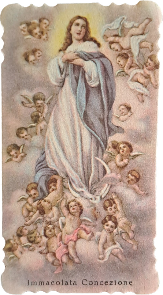 IMMACOLATA CONCEZIONE -HOLY CARD