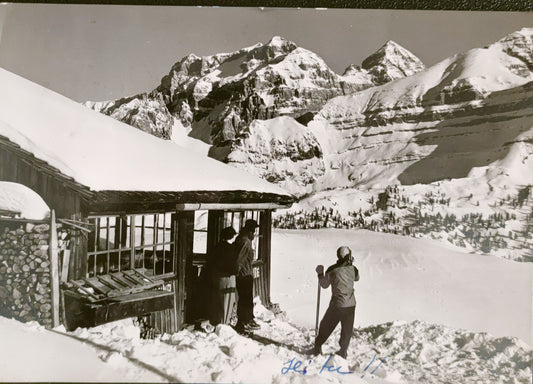 CAPANNA SPINALE - DOLOMITI DEL BRENTA - V1954 - FG