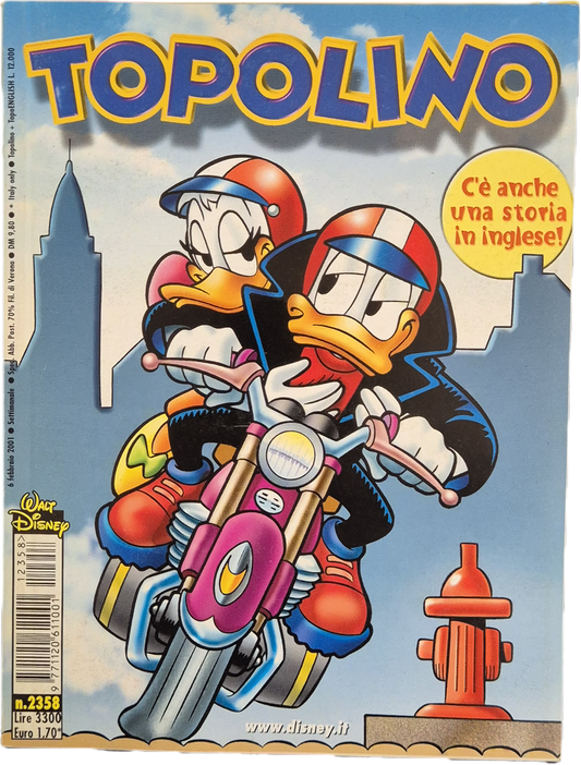TOPOLINO N. 2358 - 6 FEBBRAIO 2001
