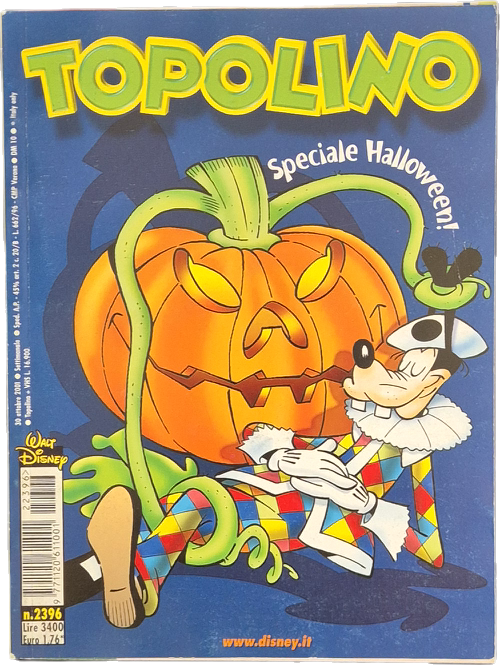 TOPOLINO N. 2396 - 30 OTTOBRE 2001