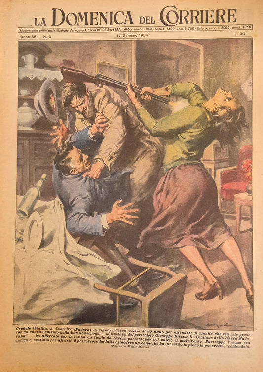 DOMENICA DEL CORRIERE N. 3 - 17 GENNAIO 1954