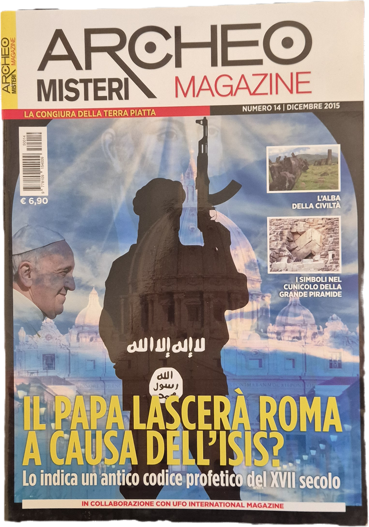 ARCHEO MISTERI MAGAZINE N. 14 - IL PAOA LAS IERA' ROMA A CAUSA DELL'ISIS?