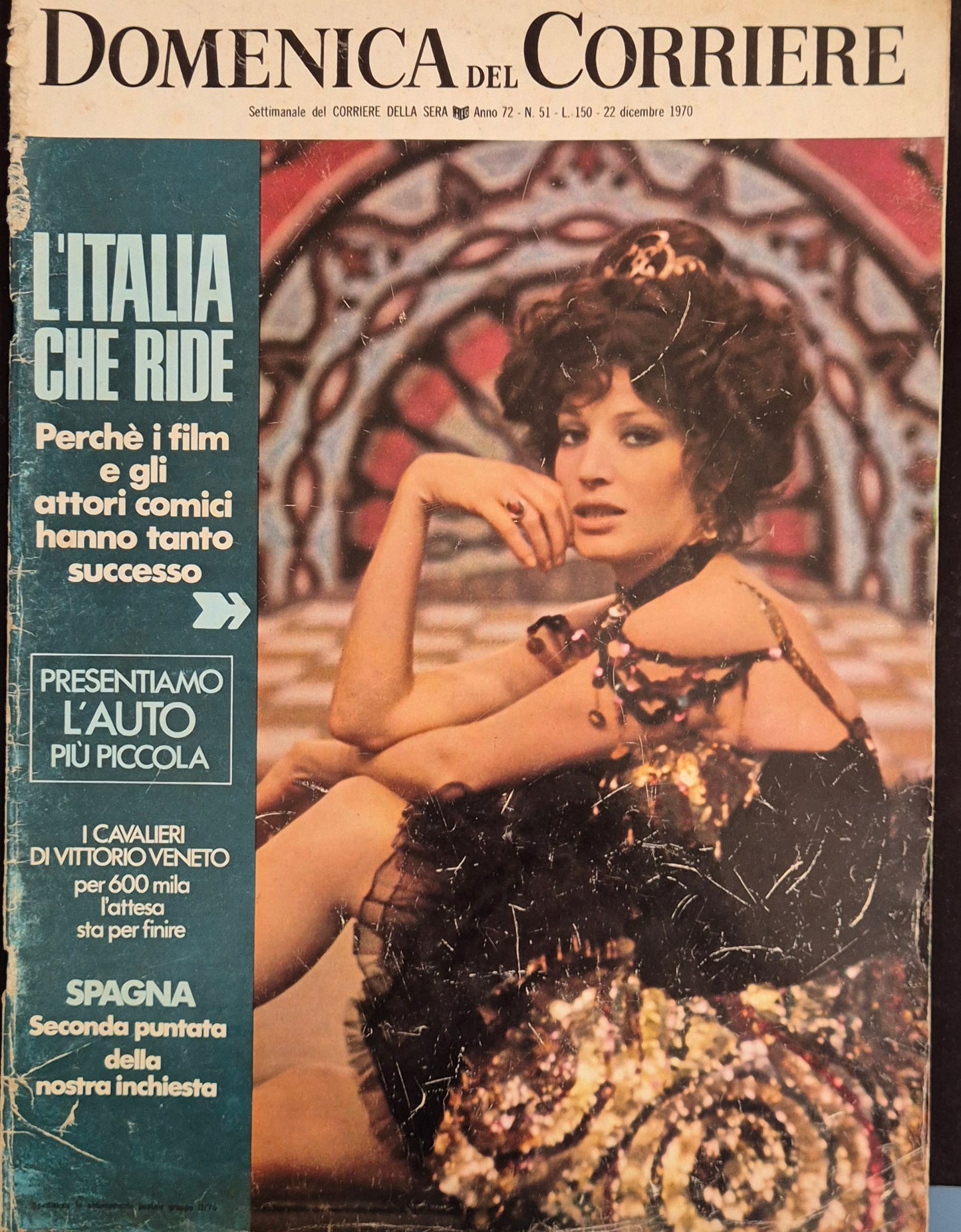 DOMENICA DEL CORRIERE N. 51 - 22 DICEMBRE 1970