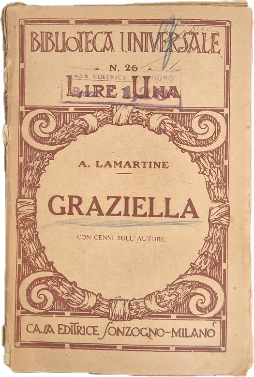 GRAZIELLA - A. LAMARTINE