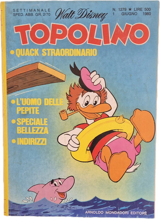 TOPOLINO N. 1279 - 1 GIUGNO 199