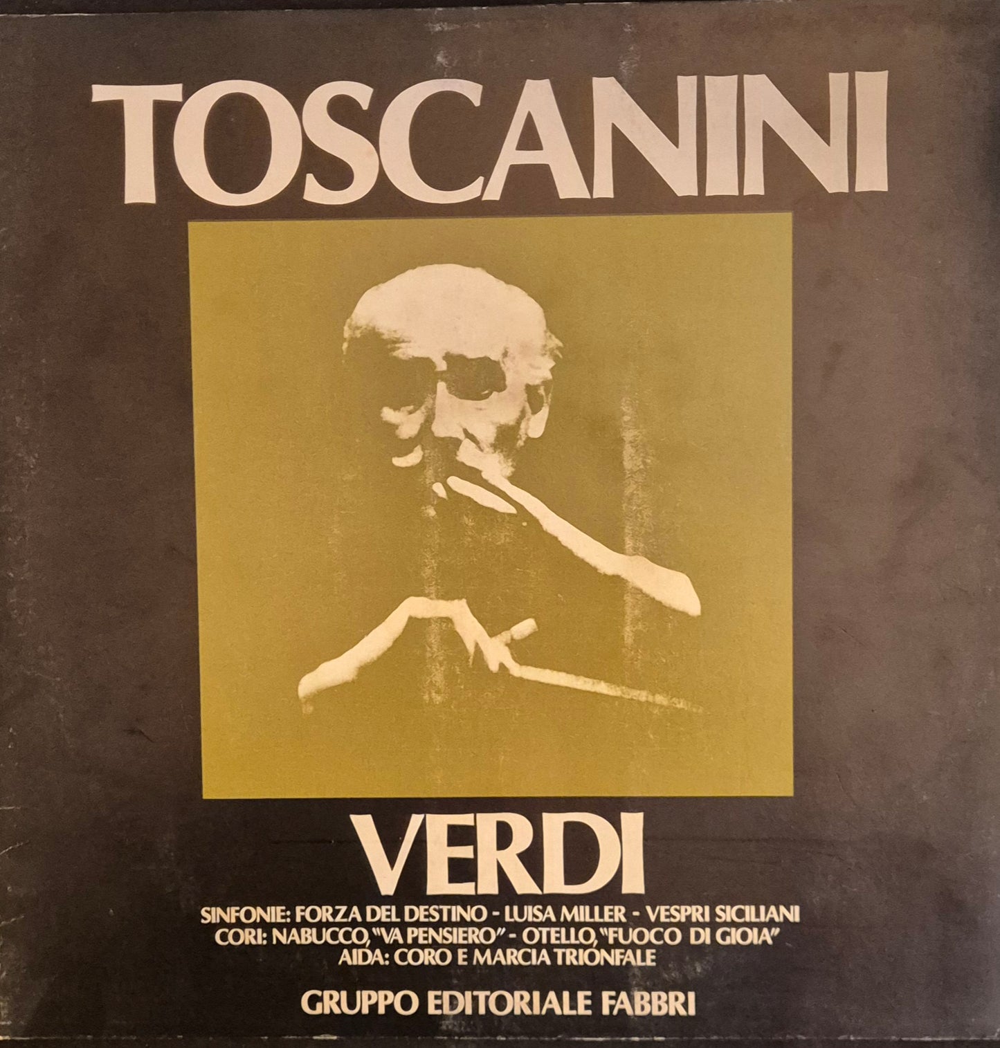 SINFONIE - GIUSEPPE VERDI - TOSCANINI - LP 33 GIRI