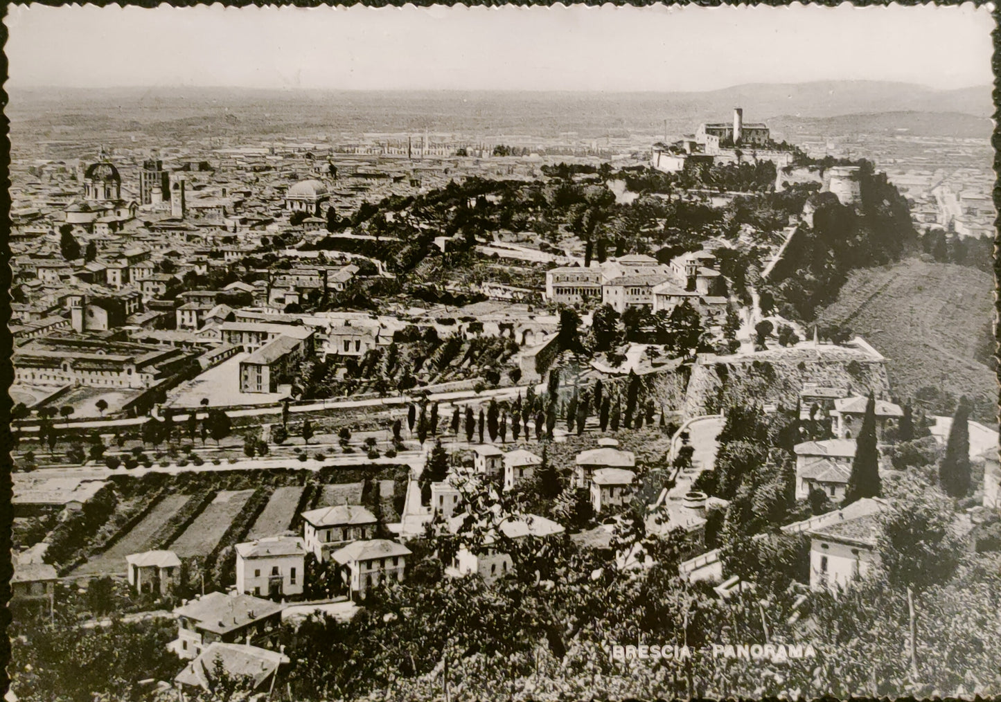BRESCIA - PANORAMA -V1955 - FG