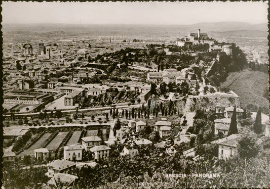BRESCIA - PANORAMA -V1955 - FG
