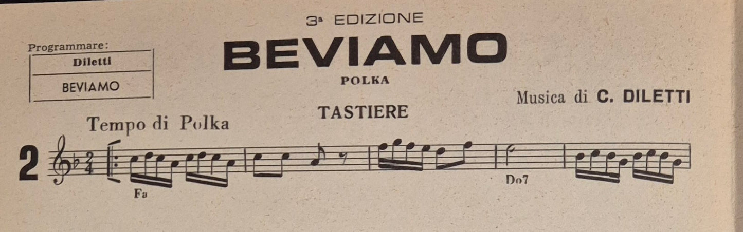 I CLASSICI DEL LISCIO  QUATTRO BRANI - SPARTITO-SHEET MUSIC