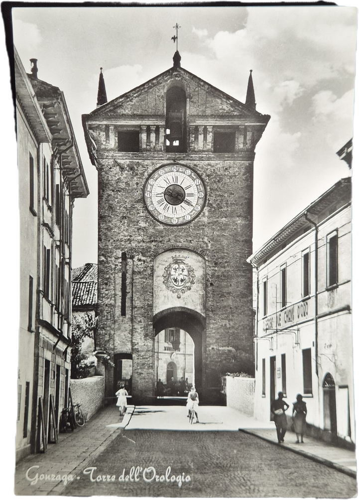 GONZAGA - TORRE DELL'OROLOGIO - V1961 - FG