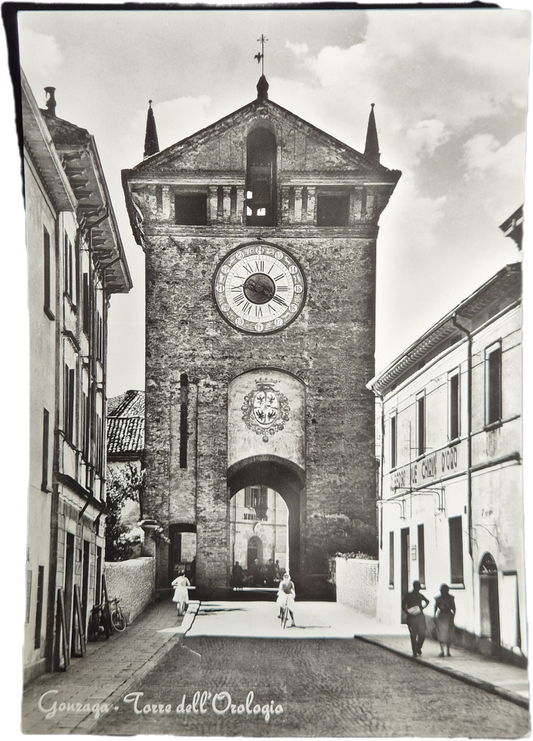 GONZAGA - TORRE DELL'OROLOGIO - V1961 - FG