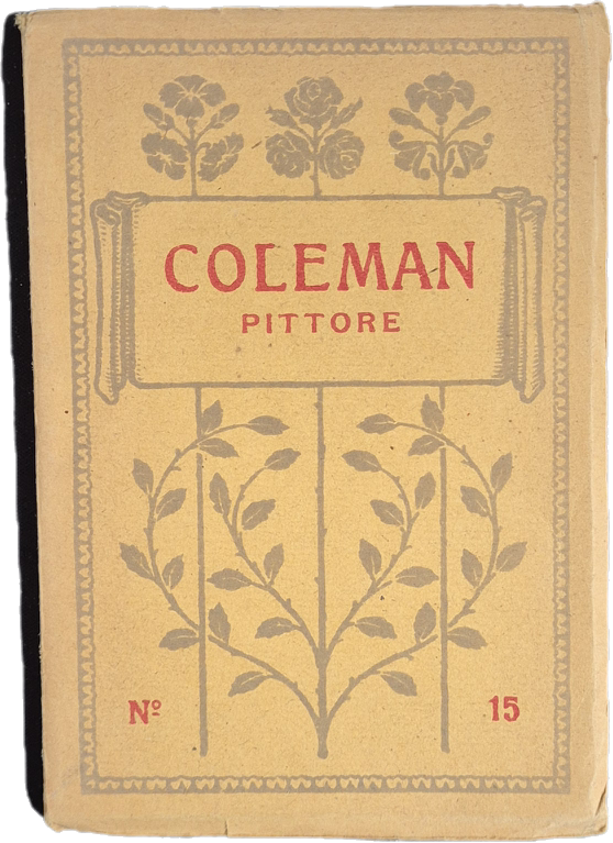 COLEMAN PITTORE - FRANCESCO SAPORI