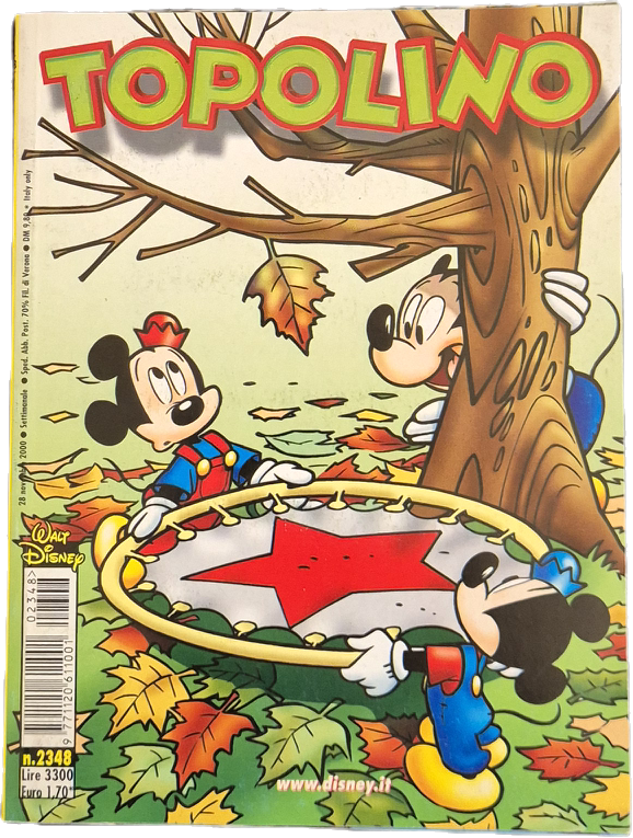 TOPOLINO N. 2348 - 28 NOVEMBRE 2000