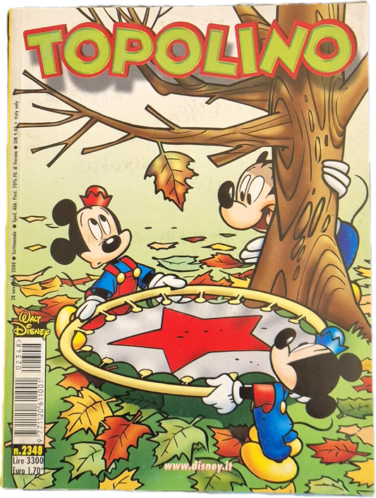 TOPOLINO N. 2348 - 28 NOVEMBRE 2000