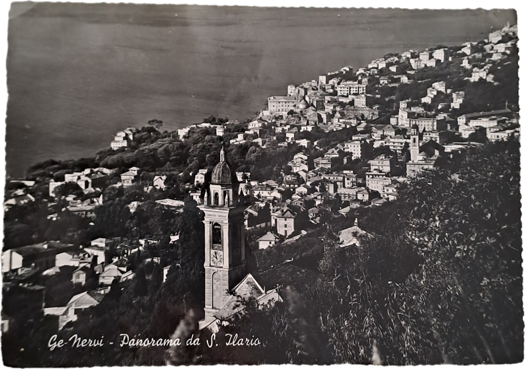 NERVI - PANORAMA DA S.ILARIO - V1953 - FG