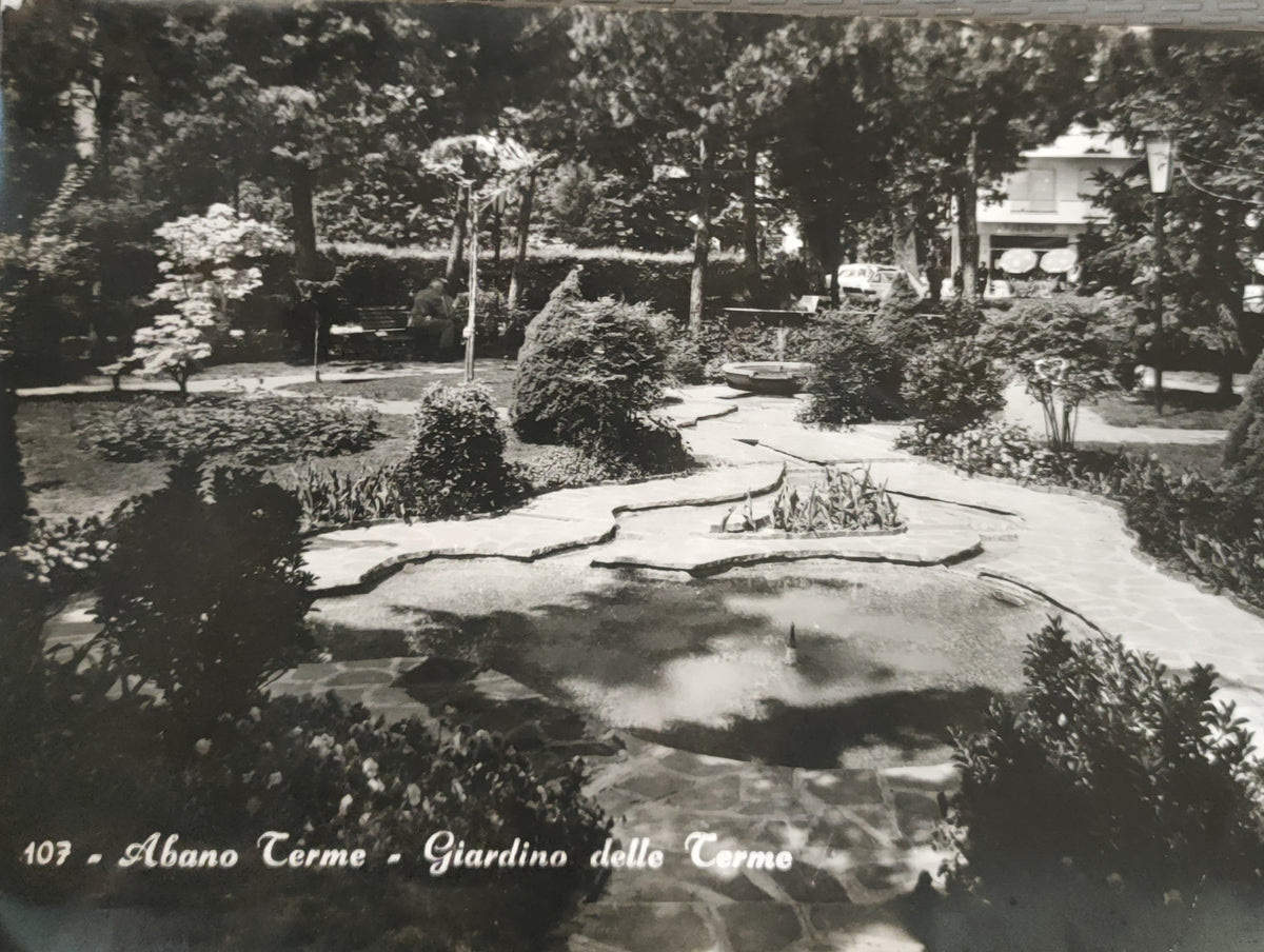 ABANO TERME - GIARDINO DELLE TERME - V1963 - FG