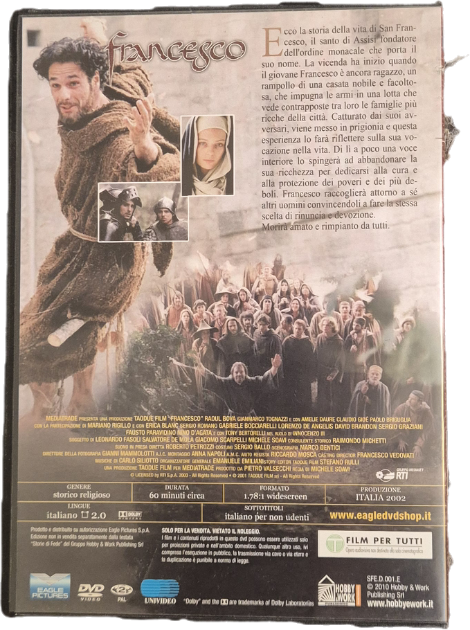 FRANCESCO - DVD