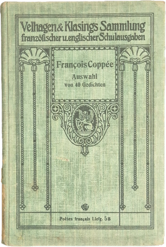 FRANCOIS COPPE' - AUSWAHL VON 40 GEDICHTEN - FRENCH TEXT