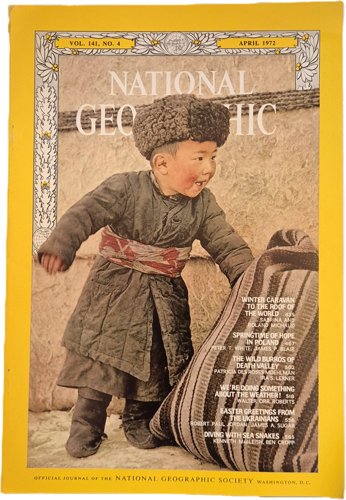 NATIONAL GEOGRAPHIC - APRIL 1972 - ENGLISH TEXT