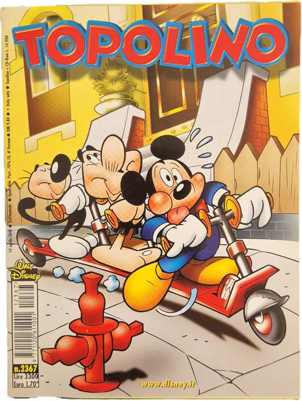TOPOLINO N. 2367 - 10 APRILE 2001