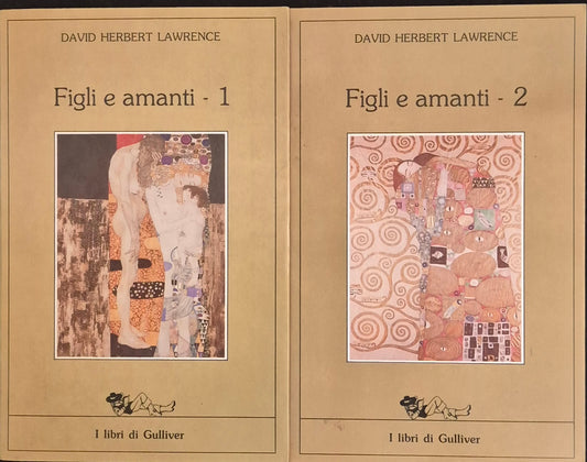 FIGLI E AMANTI - DAVID HERBERT LAWRENCE - DUE VOLUMI