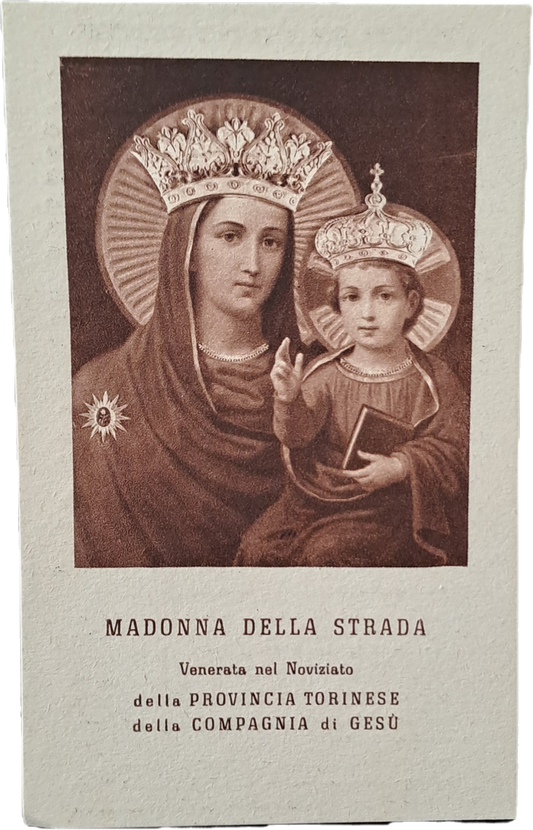 MADONNA DELLA STRADA - HOLY CARD