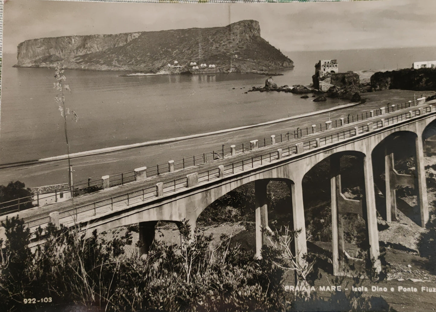 PRAIA A MARE - ISOLA DINO E PONTE FIUZZI - V1964 - FG
