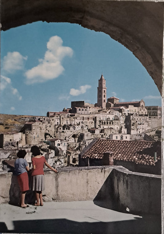 MATERA - VEDUTA PARZIALE DEL SASSO BARISANO - NV - FG