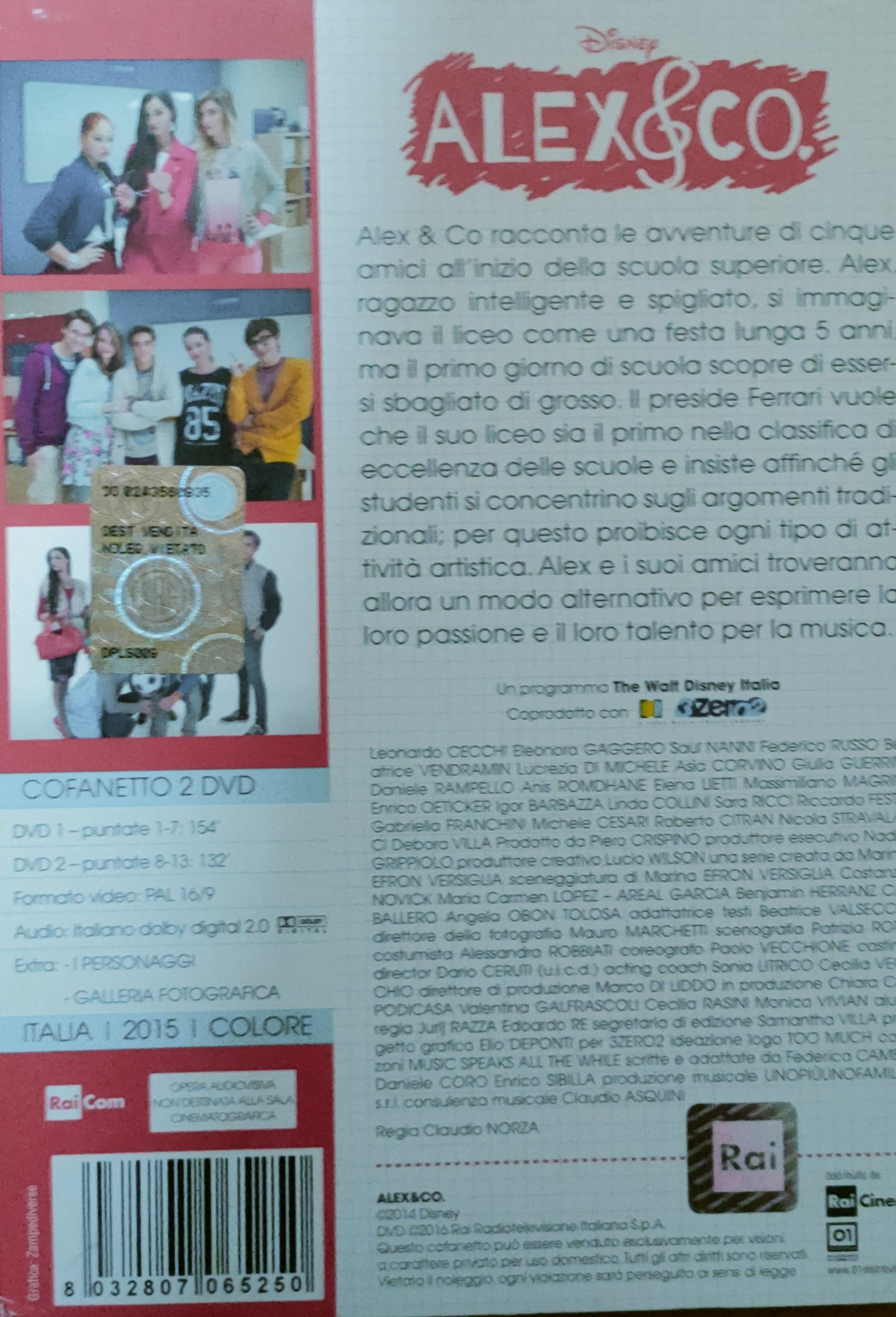 ALEX & CO - DVD