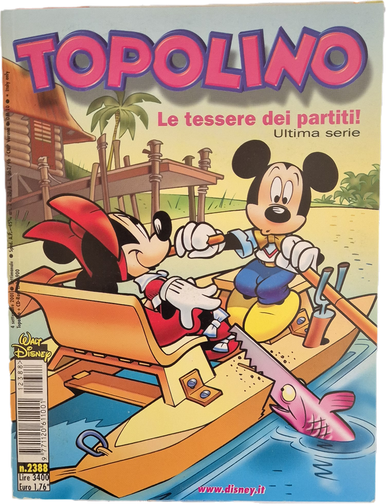 TOPOLINO N. 2388 - 4 SETTEMBRE 2001