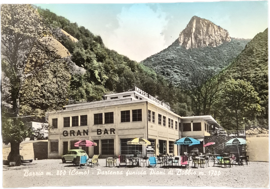 BARZIO - PARTENZA FUNIVIA PIANI DI BOBBIO - V1968 - FG