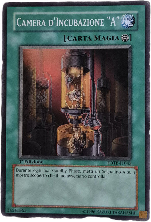 YU-GI-OH - CAMERA DI INCUBAZION 'A'