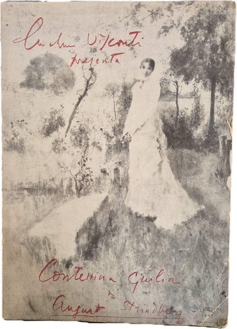 CONTESSINA GIULIA - AUGUST STRINDBERG - LUCHINO VISCONTI