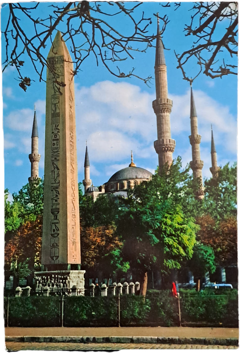 ISTANBUL - OBELISCO EGIZIO E I MINARETI DELLA MOSCHEA BLU - VSD - FG