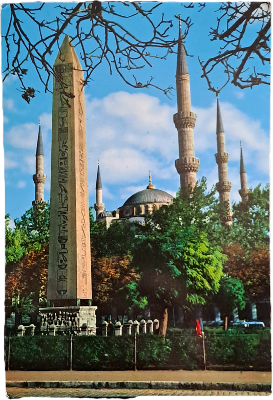 ISTANBUL - OBELISCO EGIZIO E I MINARETI DELLA MOSCHEA BLU - VSD - FG