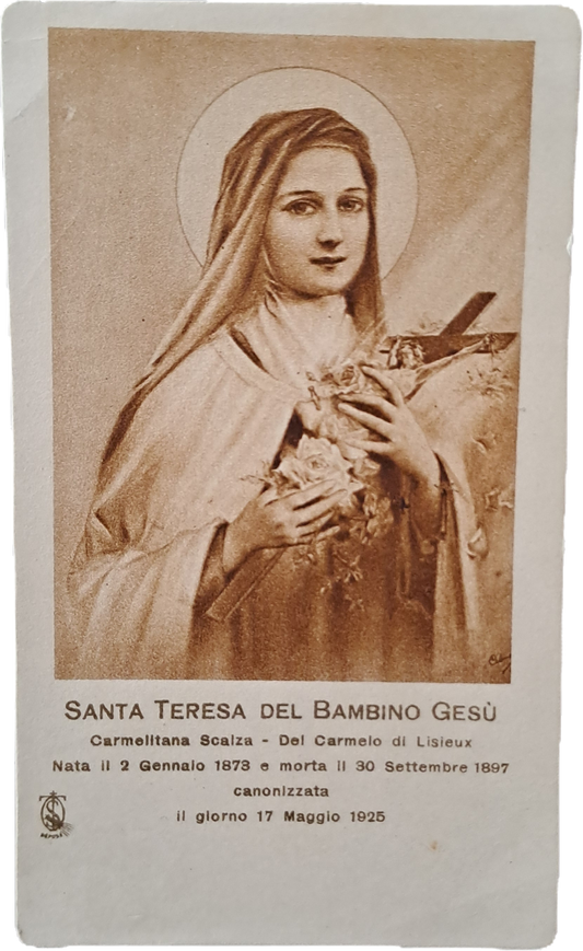 SANTA TERESA DEL BAMBIN GESÙ