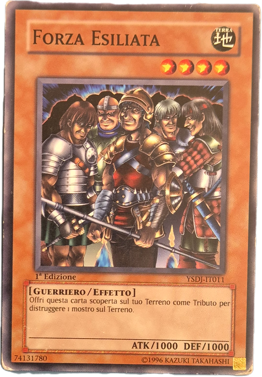 YU-GI-OH - FORZA ESILIATA - YSDJ-IT011