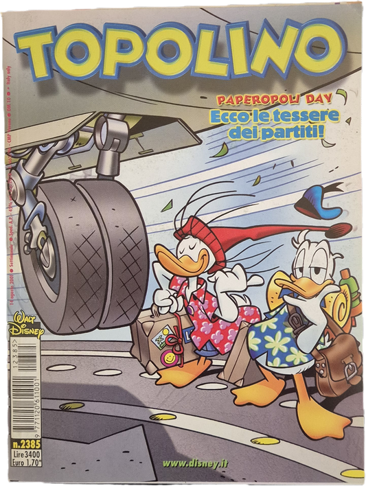 TOPOLINO N. 2385  - 14 AGOSTO 2001