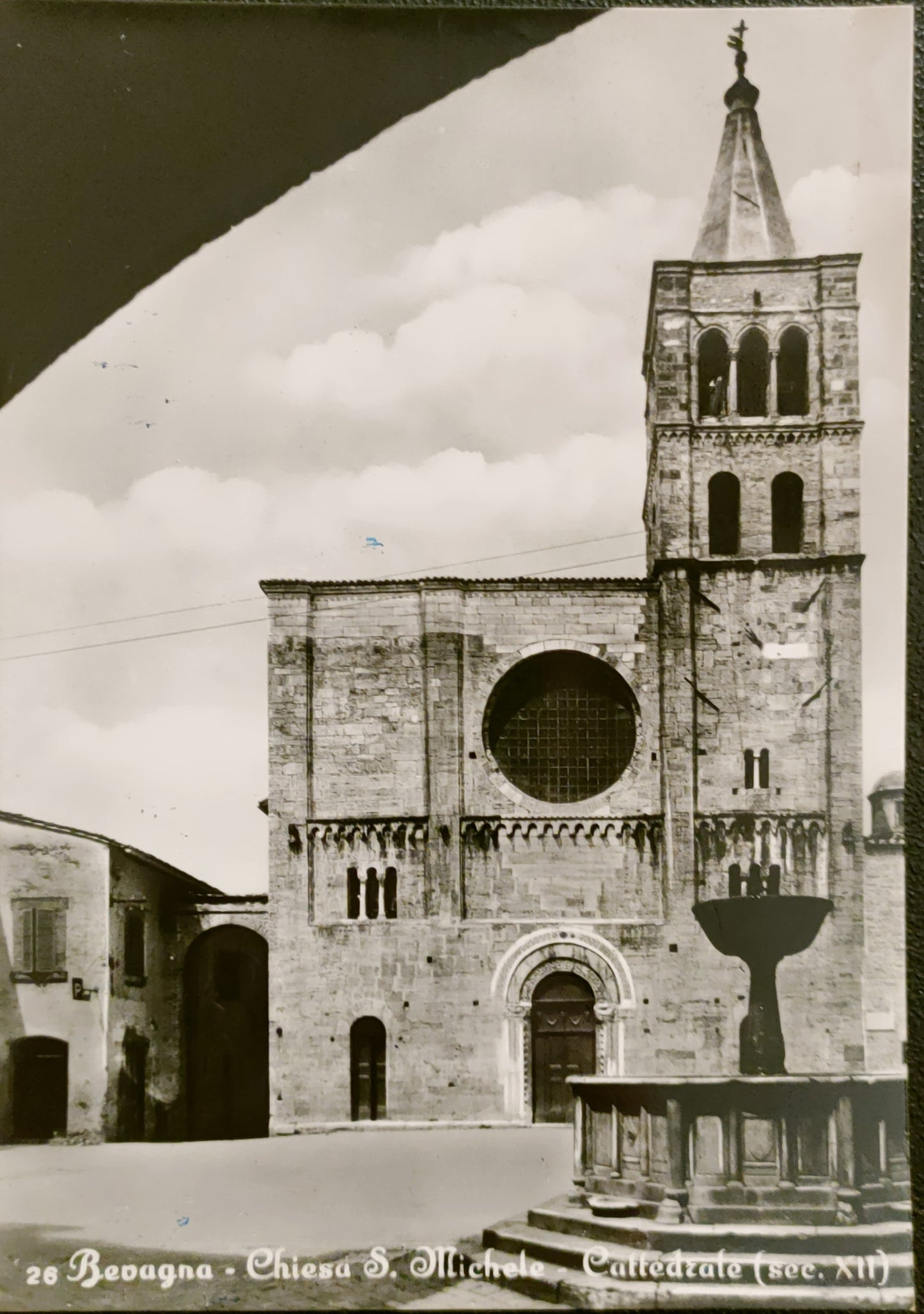 BEVAGNA - CHIESA DI S. MICHELE - V1958 - FG
