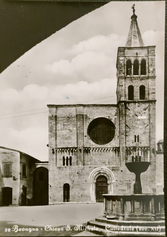 BEVAGNA - CHIESA DI S. MICHELE - V1958 - FG
